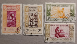 Dahomey YT 159 à 162 Oblitérés - Benin – Dahomey (1960-...)