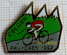 PAT14950 CYCLISME PAU CAEN 1992 CSLGBN CLUB SPORTIF ET DES LOISIRS DE LA GENDARMERIE DE BASSE NORMANDIE. VELO - Wielrennen