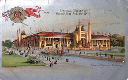 Official Souvenir World's Fair 1904 - Palace Of Mines And Metallurgy (colors Samuel Cupples Envelope Litho) - St Louis – Missouri