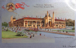 Official Souvenir World's Fair 1904 - Palace Of Mines And Metallurgy (2) (colors Samuel Cupples Envelope Litho) - St Louis – Missouri