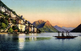CPA Gandria Lago Di Lugano Tessin Schweiz, Teilansicht - Andere & Zonder Classificatie
