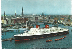 Ferry  "Hanseatic" Hamburg - Atlantic Line.  Used Motala.  # 0589 - Ferries