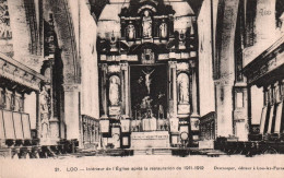 Loo - Intérieur De L'Église Après La Restauration De (1911-1912) - Lo-Reninge