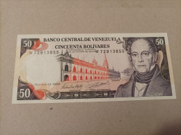 Billete Venezuela, 50 Bolívares, Año 1998, UNC - Venezuela