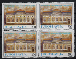 3500 Yugoslavia 1988 Creation Of Yugoslavia - 70th Anniv. Block Of 4 MNH - Ongebruikt