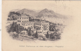 RAPALLO-GENOVA-HOTEL=BELLEVUE ET DES ANGLAIS-CARTOLINA VIAGGIATA IL 31-12-1926 - Genova (Genoa)