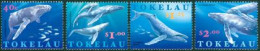 TOKELAU 1997 - Baleines Humpback - 4 V. - Ballenas