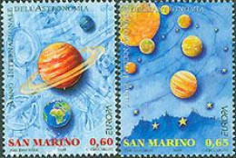 SAN MARINO 2009 - Europa - L'astronomie - 2 V. - Nuovi