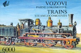 YOUGOSLAVIE - Anciens Trains à Vapeur - Carnet - Postzegelboekjes