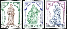 VATICAN 1995 - Saints De L'Eglise Catholique - 3 V. - Unused Stamps
