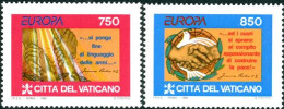 VATICAN 1995 - Europa - Paix Et Liberté - 2 V. - Unused Stamps