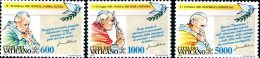 VATICAN 1993 - Voyages Du Pape Jean-Paul II - 3 V. - Unused Stamps