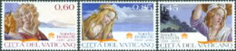 VATICAN 2010 -  Centenaire De Sandro Botticelli - 3 Valeurs - Unused Stamps