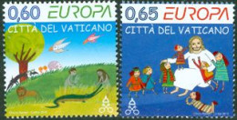 VATICAN 2010 -  Europa 2010 - Illustrations Pour Enfants - 2 V. - Nuovi