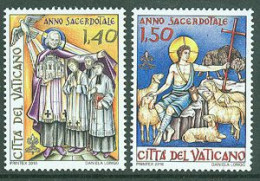 VATICAN 2009 - Année Sacerdotale - 2 V. - Unused Stamps