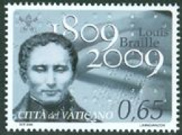 VATICAN 2009 -  Bicentenaire De Louis Braille - 1 V. - Nuovi