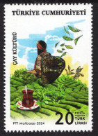 Turkey - 2024 - Tea Culture In Turkey - Mint Stamp - Unused Stamps