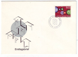 LIECHTENSTEIN FDC 414 - FDC