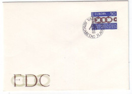 LIECHTENSTEIN FDC 454 - FDC