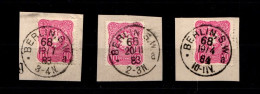 Deutsches Reich 41 (3x) Gestempelt Stempellot Berlin SW68 #GP077 - Altri & Non Classificati