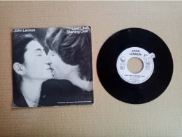 Vinyle 45T  John Lennon Et Yoko Ono - Starting Over ; Kiss Kiss Kiss - Andere - Engelstalig