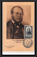 49364 N°799 Révolution Francaise PJ Proudhon 1948 France Carte Maximum (card) édition - 1940-1949