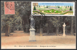 56386 N°3389 Les Jardins Du Chateau De Versailles Bosquet De La Reine 2001 France Carte Maximum Fdc Sur Cpa - 2000-2009