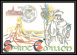 3898/ Carte Maximum (card) France N°2162 Saint-Emilion Fdc Edition Cef 1981  - 1980-1989