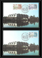 5393/ Carte Maximum (card) France Service N°65/67 Conseil De L'Europe Strasbourg Fdc Edition Empire 1981 Europa Europe - 1980-1989