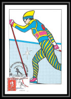 4572b/ Carte Maximum (card) France N°2678 Jeux Olympiques (olympic Games) Albertville 1992 Ski De Fond - 1980-1989
