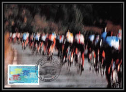 4468/ Carte Maximum (card) France N°2590 Championnats Du Monde De Cyclisme Vélo CYCLING édition COMBIER Fdc 1989 - 1980-1989