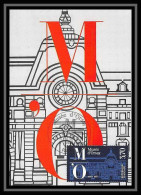 4229/ Carte Maximum (card) France N°2451 Musée D'Orsay. Façade Du Bâtiment édition Cef Fdc 1986 - 1980-1989