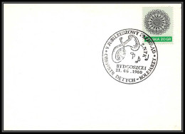 Pologne (polska) - Carte 1848 - Musique (music) Karta Pocztwa 1980 - FDC