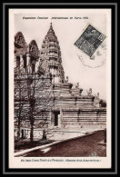 5780/ Carte Photo Maximum France N°270 Exposition Coloniale Internationale Paris 1931 N°20 Indo Chine Temple D'angkor - 1930-1939