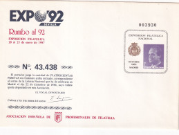 España Sobre Entero Postal Nº 1 Y 2 CON SOBRECARGAS PRIVADAS - 1931-....