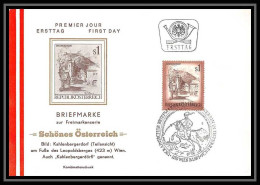 5516/ Carte Maximum (card) Autriche (osterreich) N°1303 Vienne Ersttag 1975 Fdc Wien - Maximumkarten (MC)