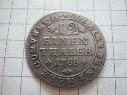 Braunschweig Wolfenbüttel 1/12 Thaler 1788 - Petites Monnaies & Autres Subdivisions