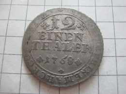 Braunschweig Wolfenbüttel 1/12 Thaler 1768 - Petites Monnaies & Autres Subdivisions