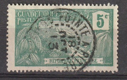 GUADELOUPE YT 58 Ob  POINTE A PITRE 18 Oct 1913 - Used Stamps