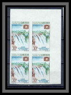 Cameroun 257 Bloc 4 Non Dentelé Imperf ** Mnh N° 450 Année Du Tourisme Tourism 1967 Chute De Sanage - Altri & Non Classificati