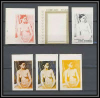 Guinée équatoriale Guinea 205 N°271 Derain Essai Proof Non Dentelé Imperf Orate Tableau Painting Nus Nudes MNH ** - Nudes