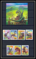 Tanzanie (Tanzania) 006 N°1508/1514 Prehistoire (Prehistorics) Dinosaure (dinosaurs) Série Complète + Bloc 231 MNH ** - Tanzania (1964-...)