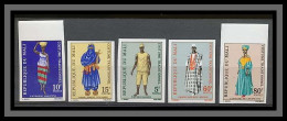 Mali 068 Non Dentelé Imperf ** Mnh N° 158/162 COSTUMES - Mali (1959-...)