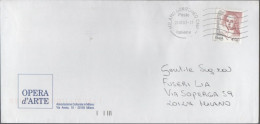 ITALIA - Storia Postale Repubblica - 2003 - 0,41€ Donne Nell'Arte (Isolato) - Lettera - Opera D'Arte - Viaggiata Da Mila - 2001-10: Marcophilia