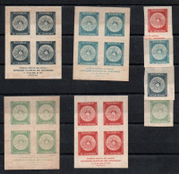 1931 Philatelic Exhibition Uruguay S/s & Set MLH Sun Stamp On Stamp - Uruguay