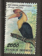 Indonesia 1996 Oiseau Bird Toecan Obl - Indonesia