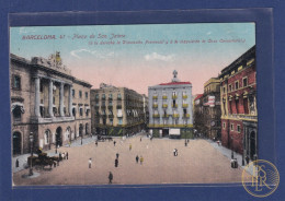 ESPAÑA. BARCELONA (Cataluña) 41 - Plaza De San Jaime (Diputación Provincial Y Casa Consistorial.) Publicidad DE KAPLAARS - Barcelona