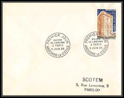 029 Andorre (Andorra) Lettre (cover Briefe) Fdc (premier Jour) N°174 MAISON D Andorre (Andorra) - FDC