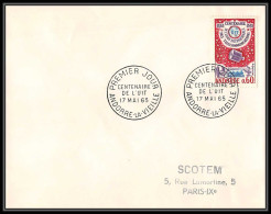 030 Andorre (Andorra) Lettre (cover Briefe) Fdc (premier Jour) N°173 Télécommunications Satellite UIT IUT - FDC