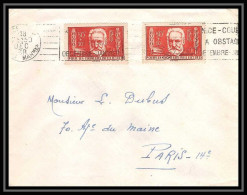 4148 France Lettre (cover) Chomeurs N°332 X 2 Victor Hugo 18/12/1938 - Storia Postale